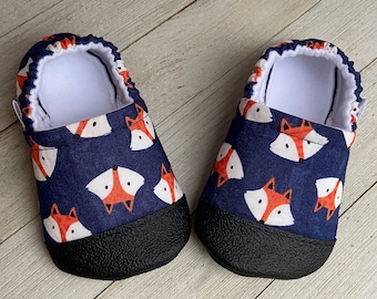 fox baby slippers