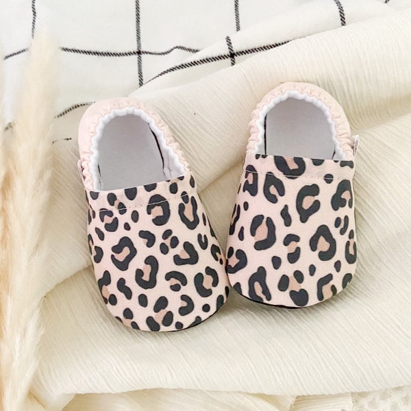 infant leopard shoes