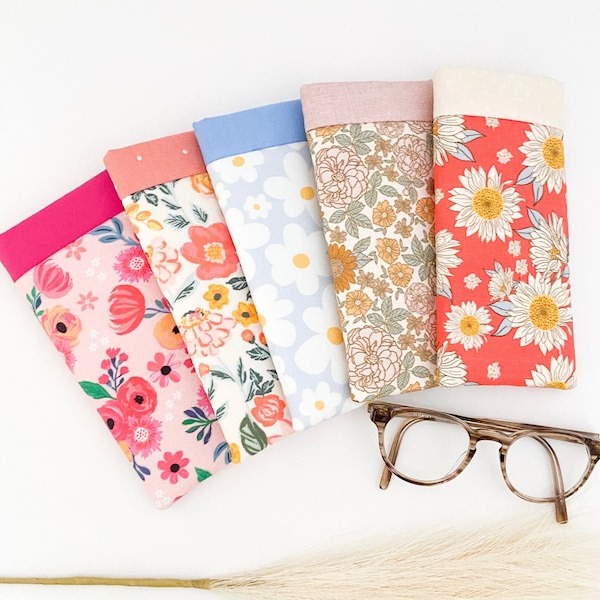 Eyeglasses or Sunglasses Case, eyewear protection, soft glasses case, sunglass slip, eyeglass slip