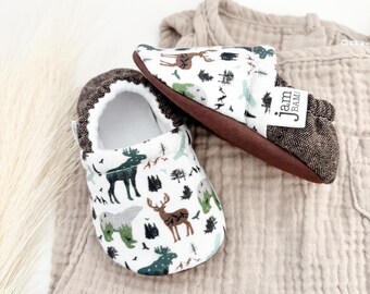 NEW Baby Boy Girl Owl Fox First Walker Soft Sole Baby Crib Shoes Slippers NEW Baby Boy Girl Owl Fox First Walker Soft Sole Baby Crib Shoes Slippers
