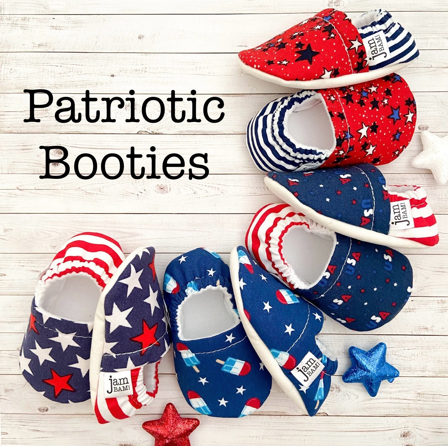 4th of July Sandals Etsy