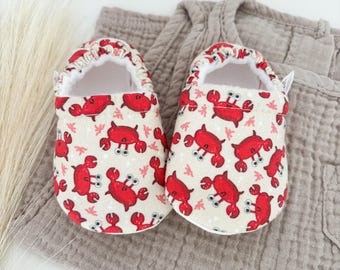 Crab Coastal Baby Shoes