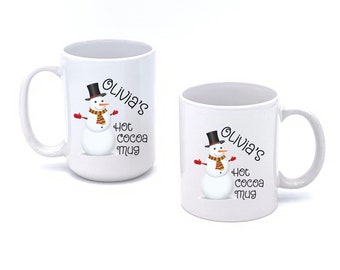 Personalized Hot Cocoa Mug