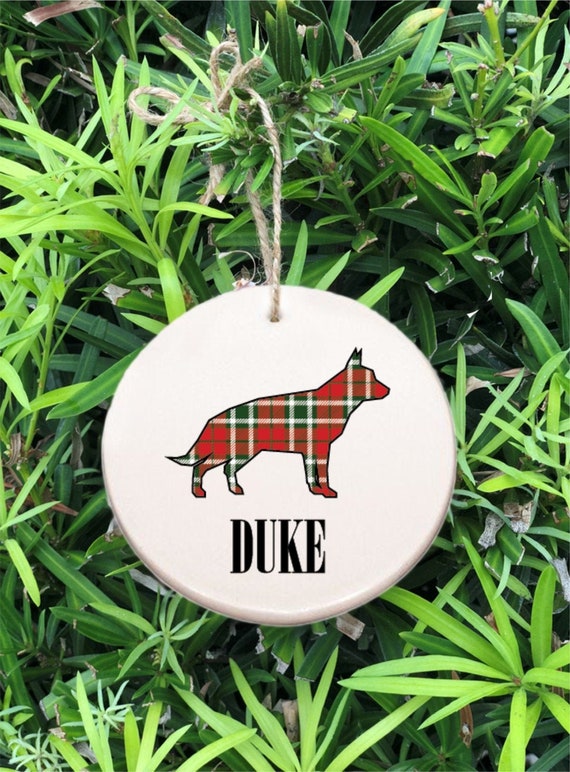 Personalized Dog Ornament ~ Choose the Breed ~ Free Personalization