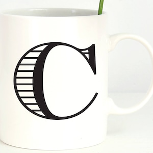 Personalized Initial Mug ~ Choose your Letter