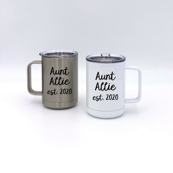 New Aunt Insulated Mug ~ Personalized