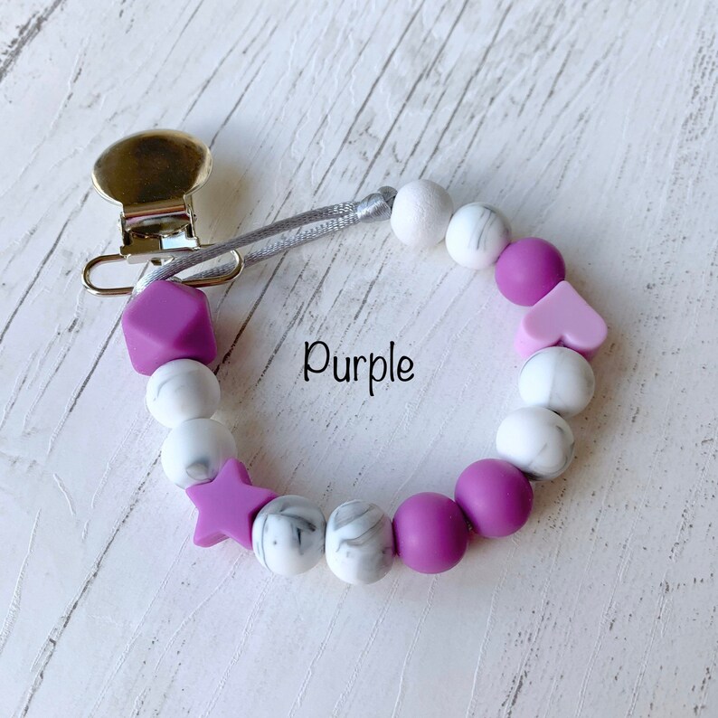 Lightweight Dummy Clip New Born Baby Dummy Holder MAM Dummy Etsy UK