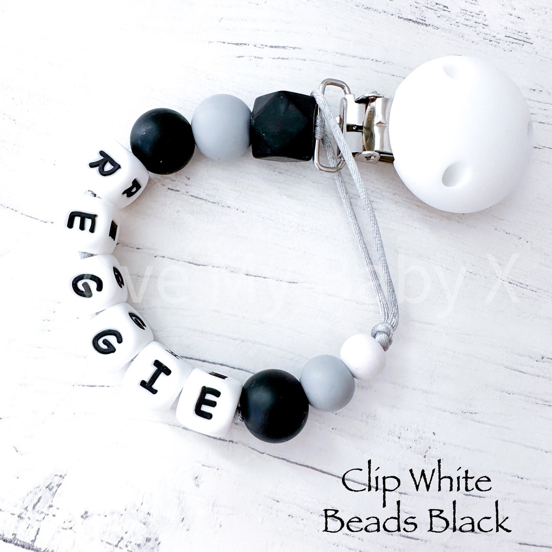 Round Silicone Pacifier Clip Baby Teether Safety Clasp Dummy Chain Nipple Holder