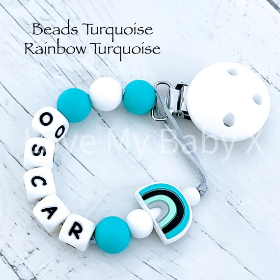 Safe Personalised Dummy Clip custom Soother Holder dummy Chain