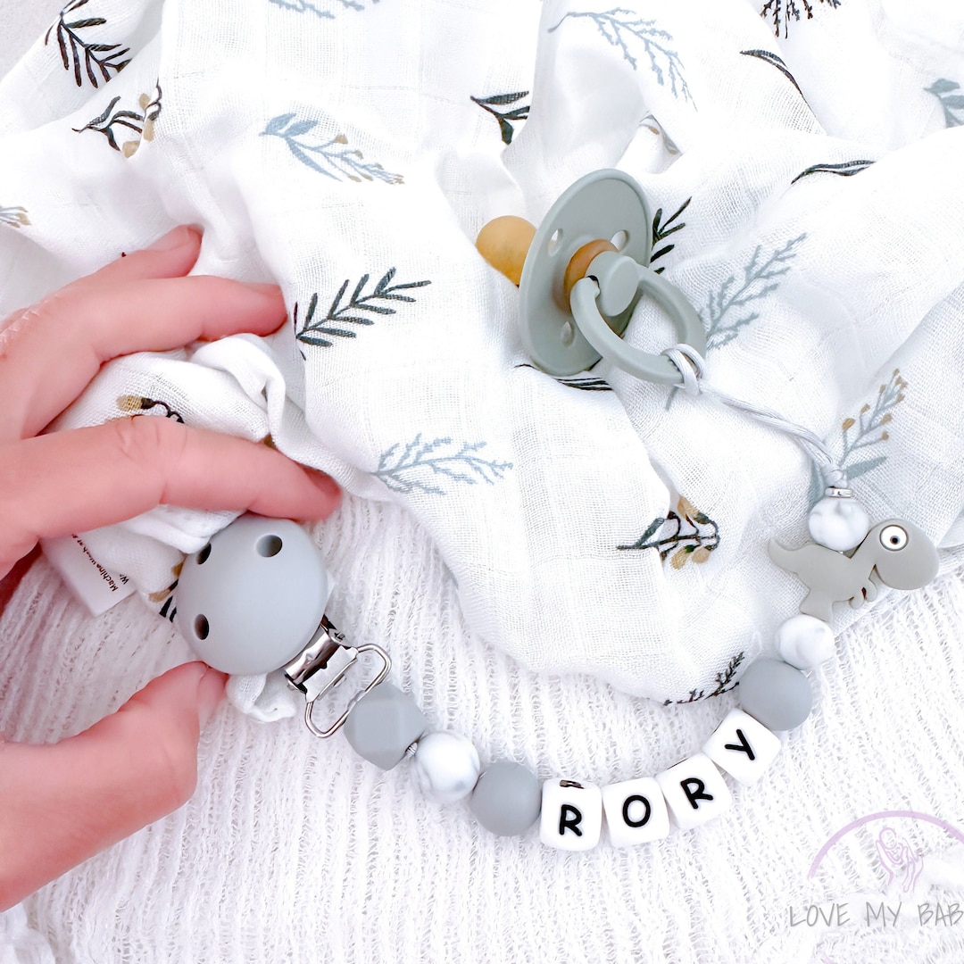 Soft Dinosaur Dummy Clip Custom Soother Holder Dummy Chain — free download