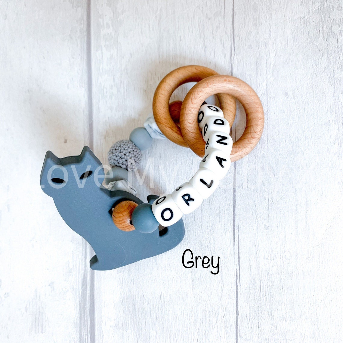 Personalised Cat Rattle Personalized Sensory ToyChristening Etsy