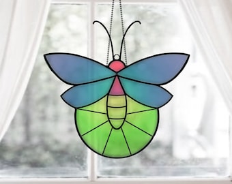 Pattern- Firefly Stained glass pattern