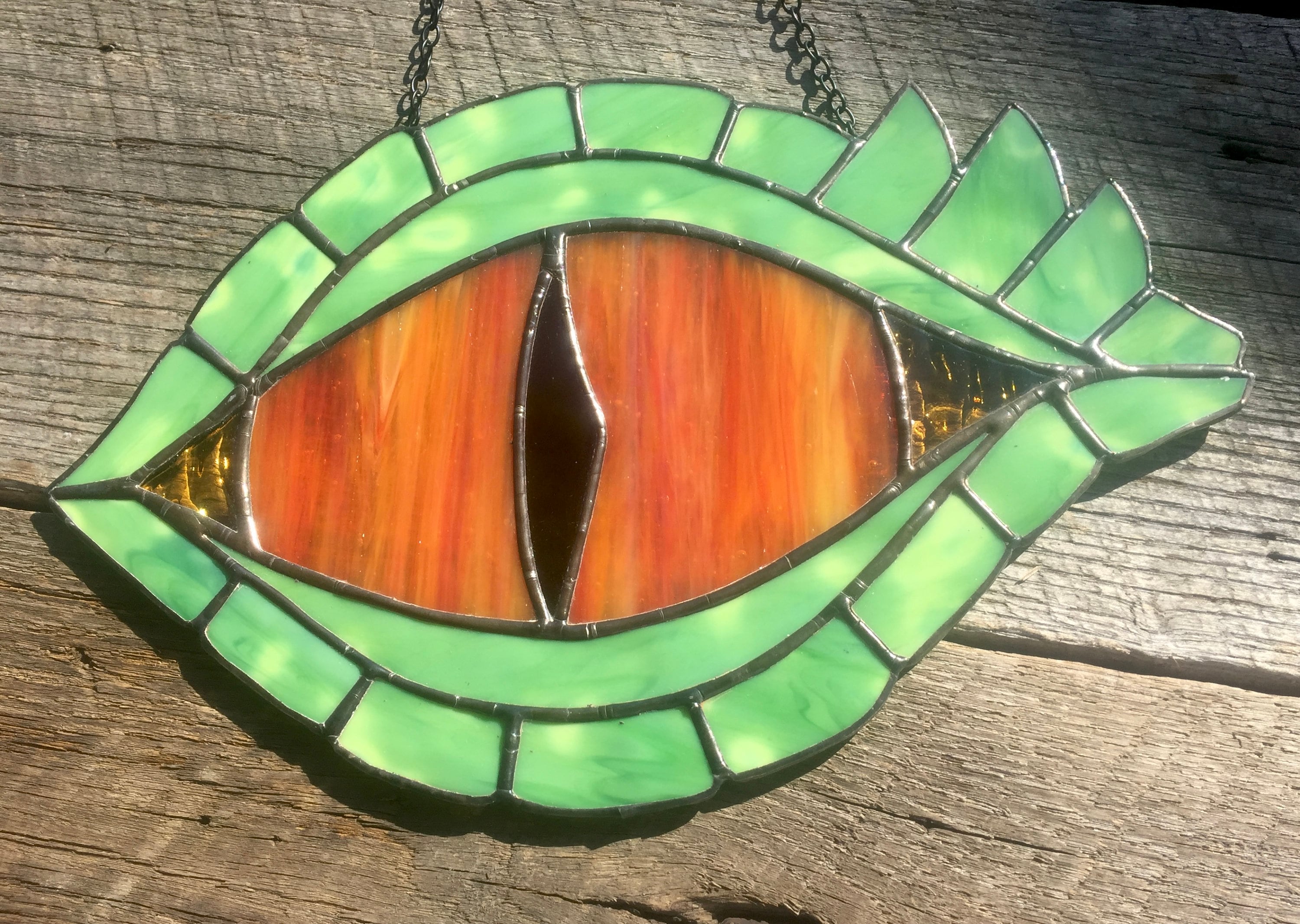 Pattern Dragon Eye Stained Glass Pattern Etsy