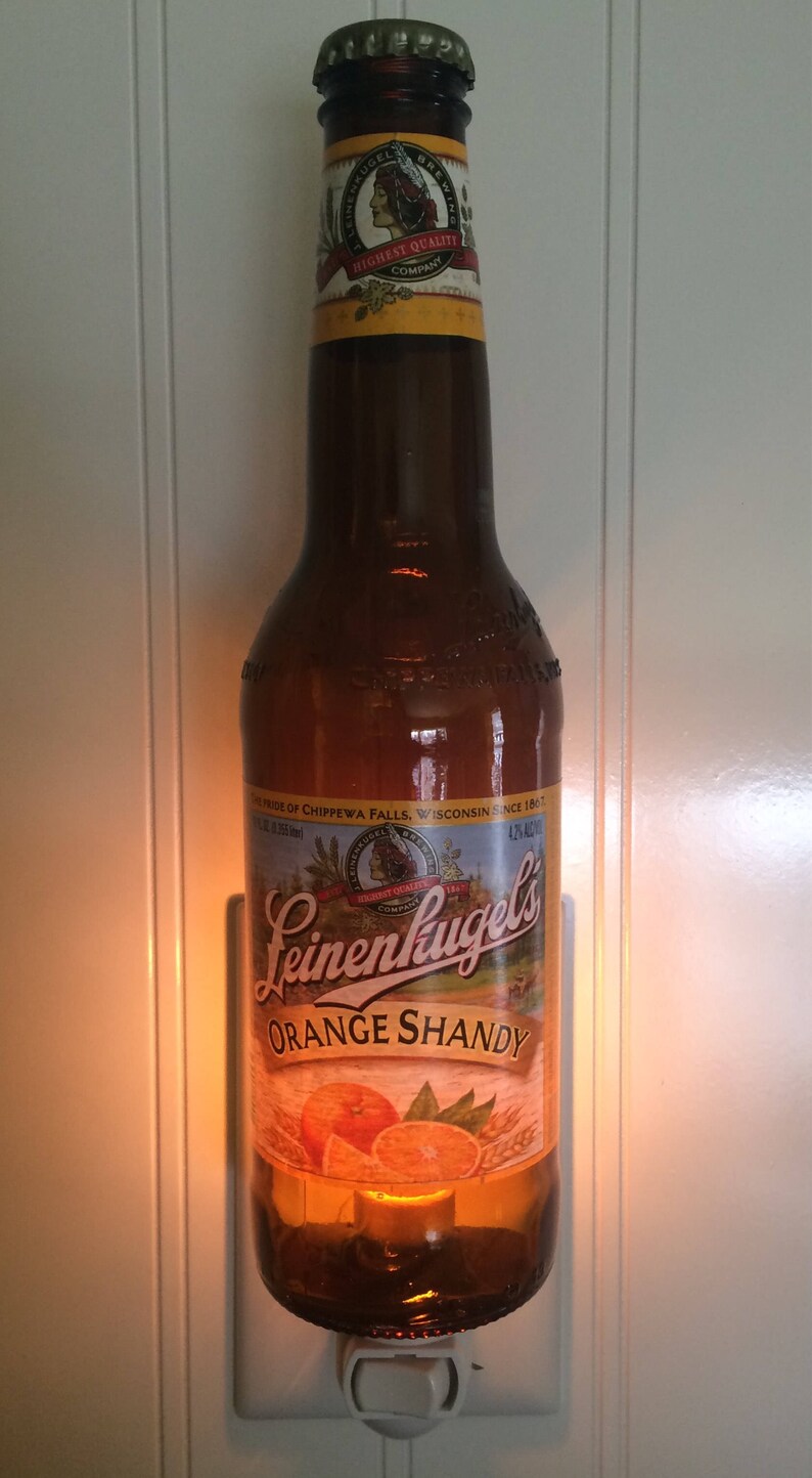 Leinenkugel's Orange Shandy Beer Bottle Nightlight Etsy