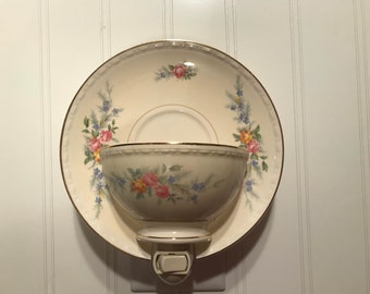 Homer Laughlin Cup and Saucer #48