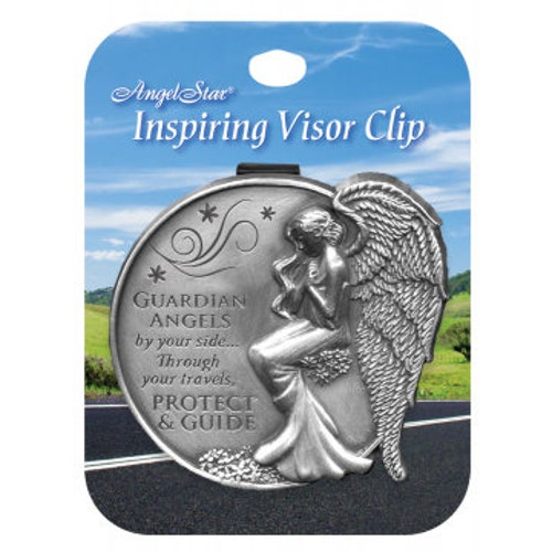 Daughter Guardian Angel Visor Clip Etsy