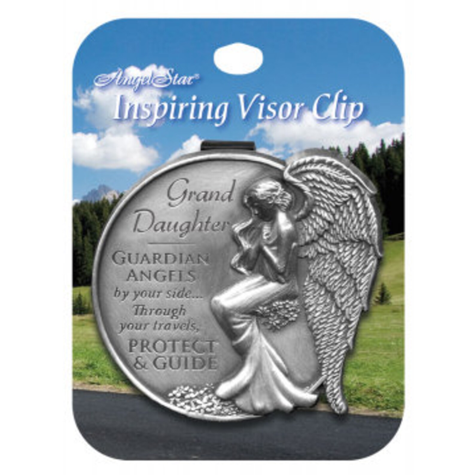 Angelstar 15686 Granddaughter Guardian Angel Visor Clip Etsy