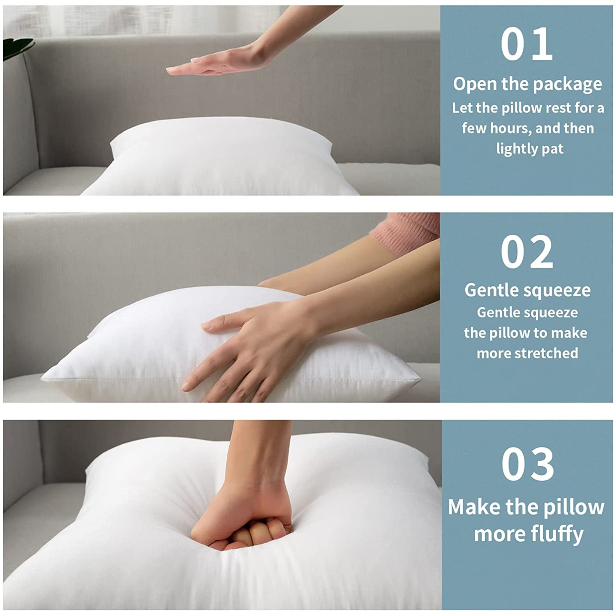 Throw Pillow Inserts Pillow Stuffer Form for Decorative Etsy