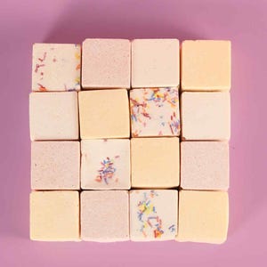 MARSHMALLOWS made with real marshmallow root.