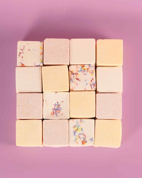 MARSHMALLOWS made with real marshmallow root.