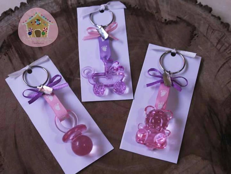 Souvenir Keychains for Baby Shower Etsy