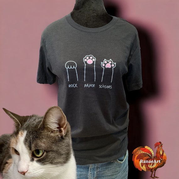 Peace Love & Paws Cute Funny Puppy Dog And Kitty Cat T-Shirt Peace Love & Paws Cute Funny Puppy Dog And Kitty Cat T-Shirt