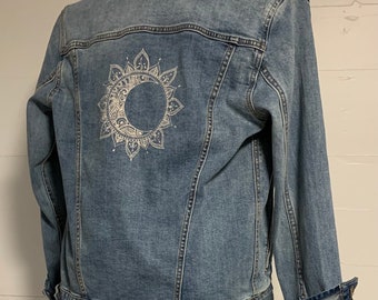 hippie jean jacket