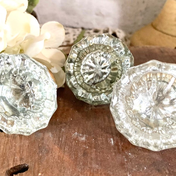 Antique Glass Door Knob Vintage Farmhouse Decor Vintage Vignette Decor Country Living Decorating