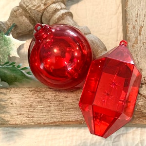 Vintage Christmas, Christmas Ornaments, 1950s, Christmas,set