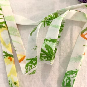 Handmade Double Fold Bias Tape Selling By The Yard Extra Wide Double Fold Bias Tape 1/2” Wide Vintage Butterflies