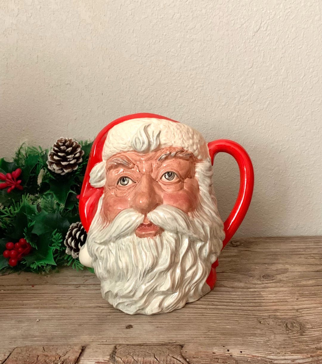 80's ロイヤルドルトン サンタクロース フェイス 陶器 England 美品 il_1080xN.6408981951_o1re.jpg