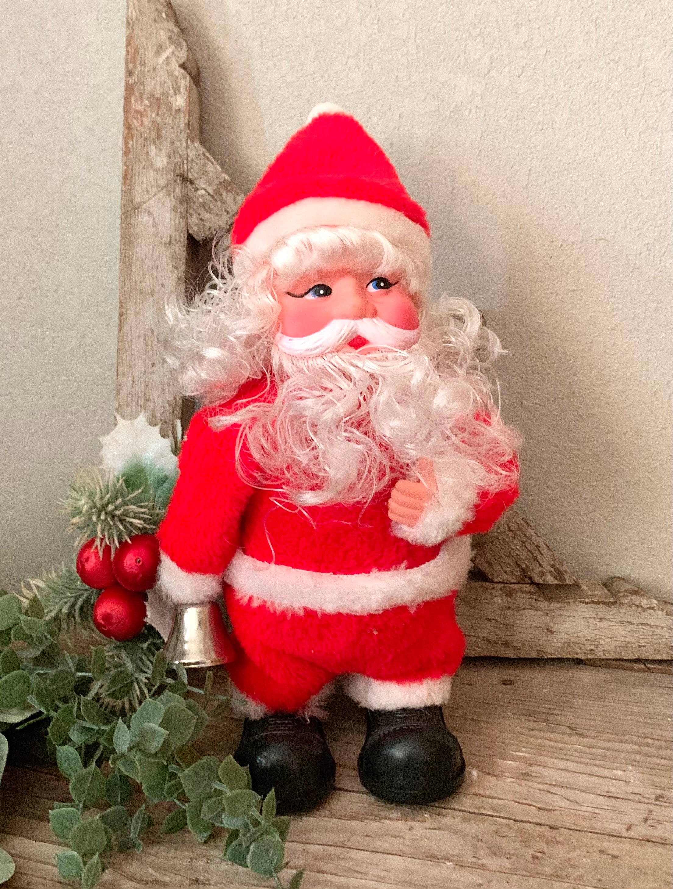 Vintage Christmas Vintage Animated Santa Taiwan Plays Music