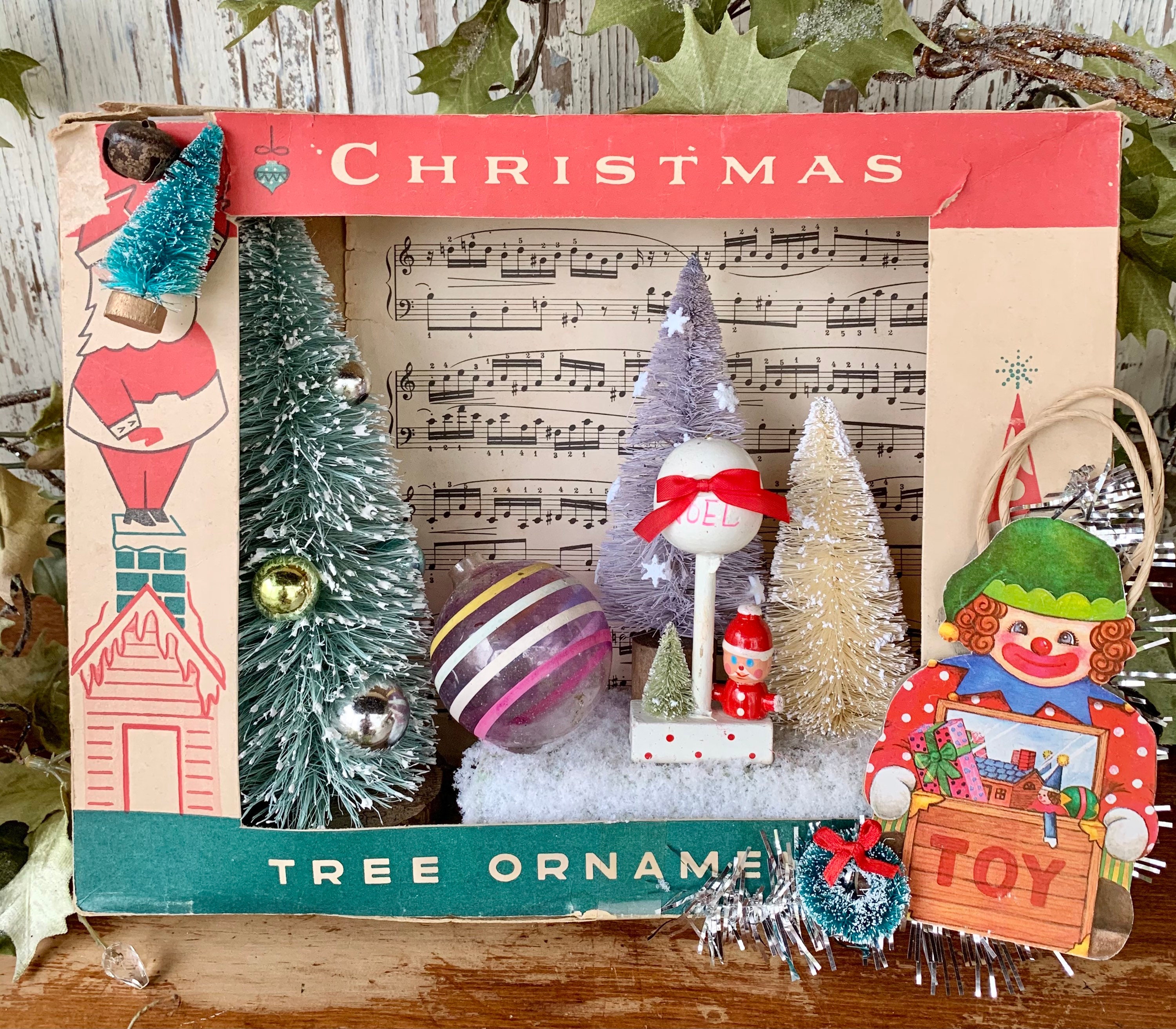 common ground : Vintage Christmas Ornament Boxes