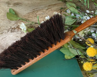 Vintage Wooden Handle Hanging Cleaning Brush. Hanging Cleaning Broom 13” long