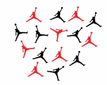 jumpman theme basketball confetti jumpman scatter jumpman decor jumpman party basketball theme 100ct Jumpman confetti
