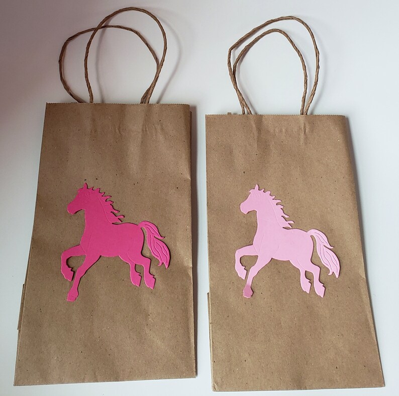 Horse treat bags/Horse favor bags/horse party Etsy