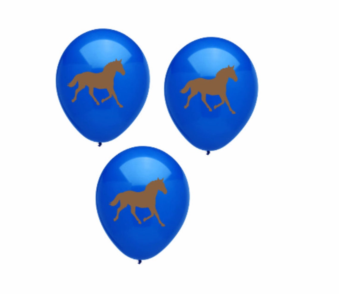 Horse party balloons/horse balloons/horse decorations/horse Etsy