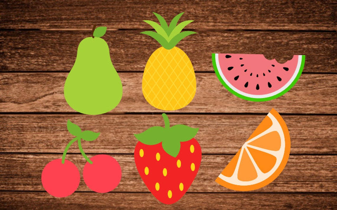 Large fruit cut outs/tutti fruiti/tutti fruiti party/tutti Etsy