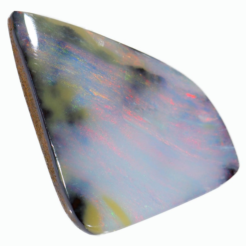 Well Polished Pastel Color Natural Solid Boulder opal from Queensland Australia 24.95 ct