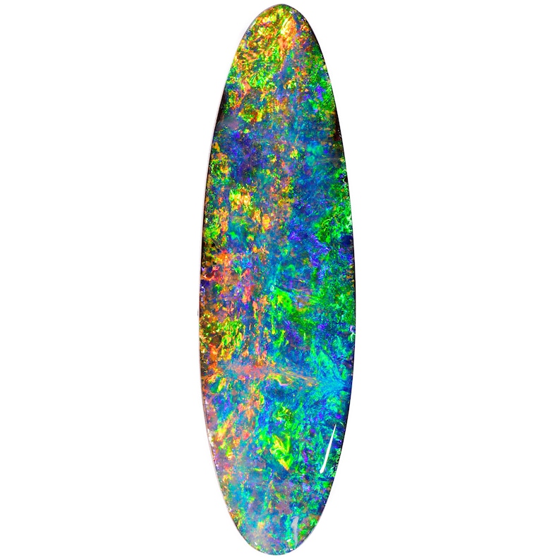 Top Gem Rainbow Duck Creek Boulder Opal 55.3 ct image 4