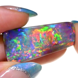 Absolute Gem Neon Rainbow Australian Boulder Opal 23.5 ct