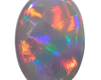 Australian Opal Rainbow Rolling Ribbon Pattern 1.23ct