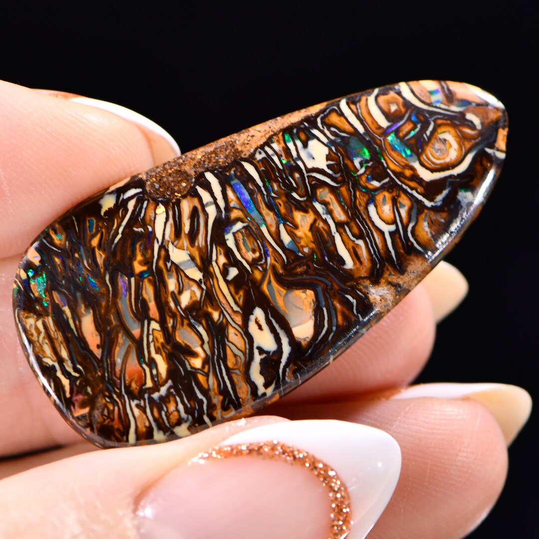 コロイト産ボルダーオパール ルースジェムストーン 22.68ct - Etsy 日本