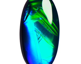 Opale nero australiano 7,9 ct 22x11x5 mm