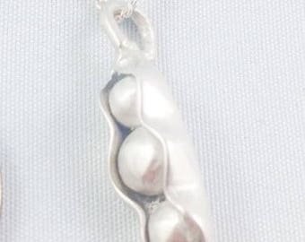 Peas In a Pod Charm Necklace