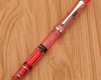 PENBBS 495 piston filler fountain pen - 112 Strawberry Soda - RM