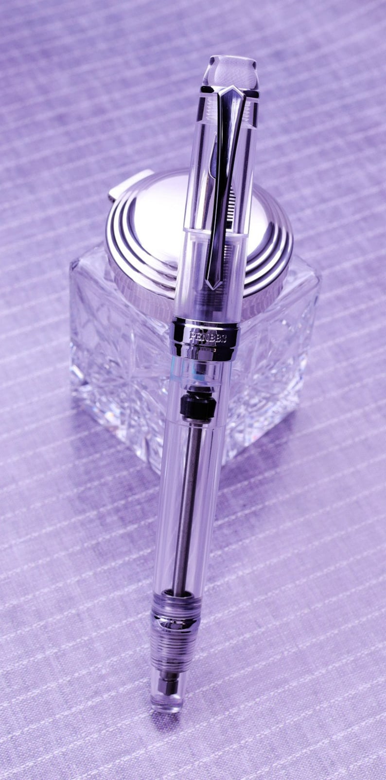 PENBBS 456 Vacuum Filling Fountain Pen 16 Clear Etsy UK