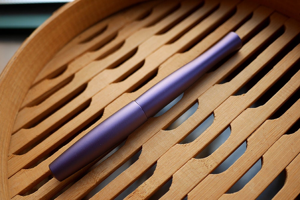 PENBBS 323 Aluminium alloy Fountain Pen - 107 Lilac F nib