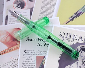 PENBBS 491 Acrylic Fountain Pen - 24 Mojito RM nib