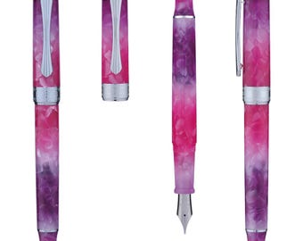 PENBBS 470 vacumatic filling Fountain Pen - 39 Fairyland RM - silver